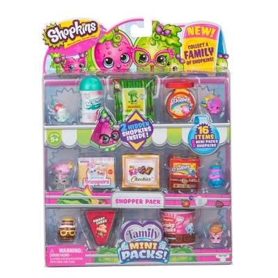 Shopkins Season 11 Family Mini Packs Shopper Pack - Assorted
