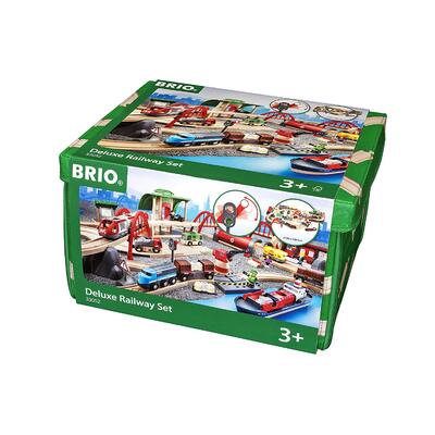 Brio World Deluxe Railway Train Set 87pc 33052