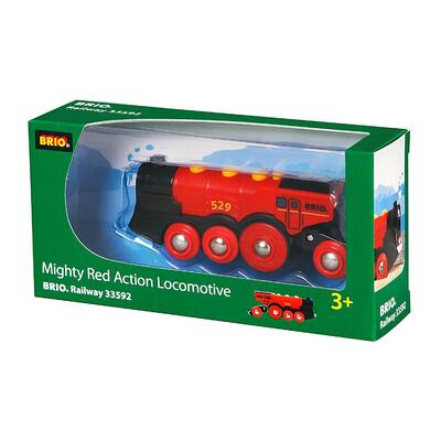 Brio World Mighty Red Action Train Locomotive 1pc