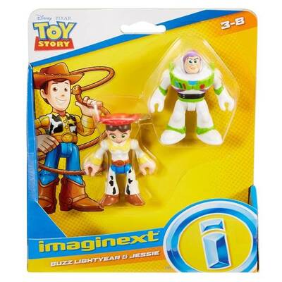 Toy Story 4 Imaginext Basic Figure 2 Pack Buzz Lightyear + Jessie