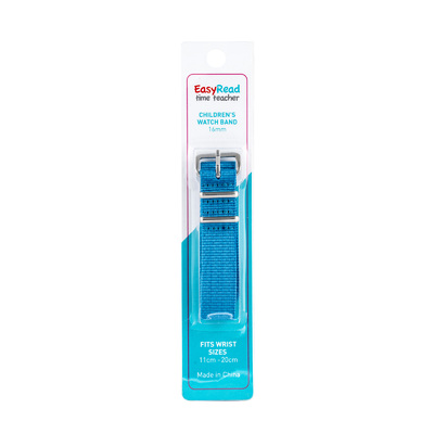Ertt Easy Read Time Teacher Watch Strap Bright Blue