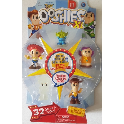 Toy Story 4 Ooshies Series 1 XL 6pack [Pack : 1]