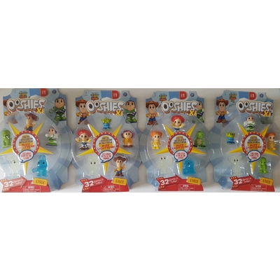 Toy Story 4 Ooshies Series 1 XL 6pack - set of 4