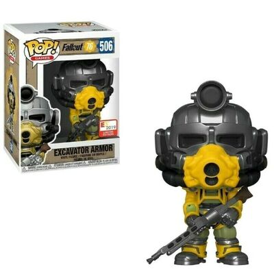 Funko POP Fallout 76 Excavator Armor E3 2019 Limited Edition #506