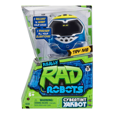 Really RAD Robots Cybertint Yakbot [Colour: Blue]