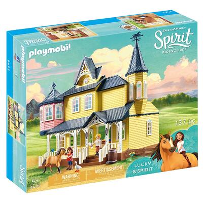 Playmobil Spirit Riding Free Lucky's Happy Home 137pc 9475