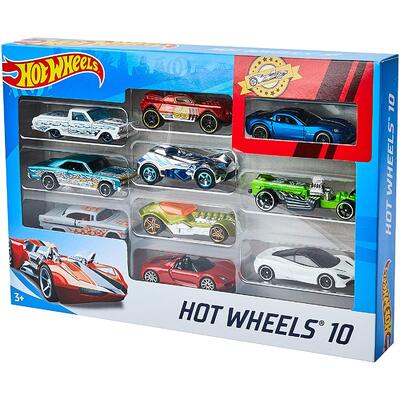 Hot Wheels 10 Car Pack - Assorted