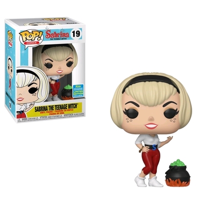 Funko POP Sabrina the Teenage Witch Sabrina with Cauldron Comic SDCC 2019 #19