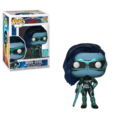 Funko POP Captain Marvel Minn-Erva SDCC 2019 Limited Edition #487
