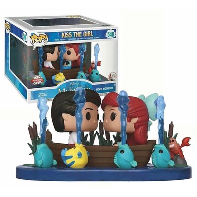 Funko Pop The Little Mermaid Kiss the Girl Movie Moment #546 