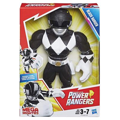 Playskool Mega Mighties Power Rangers 10-inch Figure Black Ranger