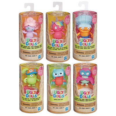 UglyDolls Surprise Disguise Figure [Character : Cool Dude OX - Orange Hat]