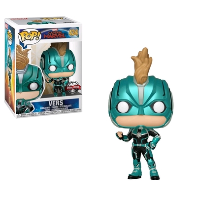 Funko Pop Captain Marvel Vers Masked #434 Vinyl Figure