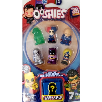DC Comics Series 4 Ooshies 7 Pack [Pack:1]