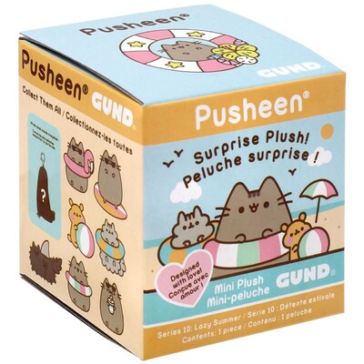 Pusheen Series 10 Lazy Summer Plush Blind Box Clip on