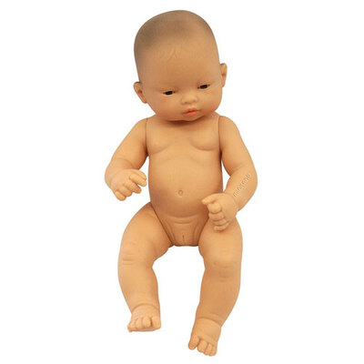 Miniland Educational Baby Doll Asian Girl 32cm