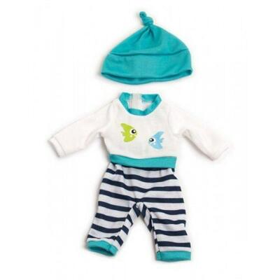 Miniland Winter Pyjamas Turquoise  Set 32cm Doll Clothes