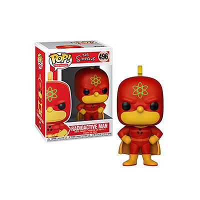 Funko POP The Simpsons Radioactive Man #496 Vinyl Figure (Slight damage on box)