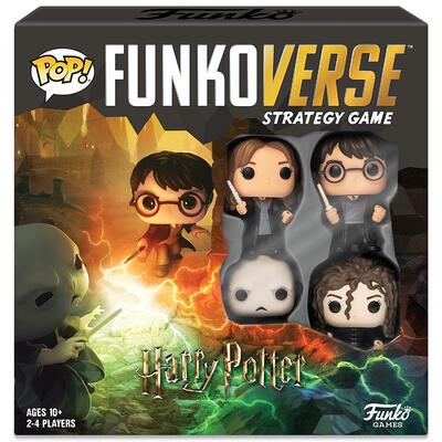 Funko Pop Funkoverse Strategy Game Harry Potter #100 4pack Board Game