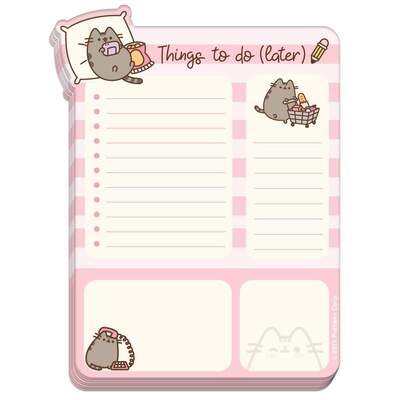 Pusheen The Cat Sweet and Simple Desk Pad 'Things to do'
