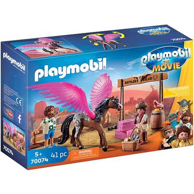 Playmobil The Movie Marla and Del with Flying Horse 41pc -70074