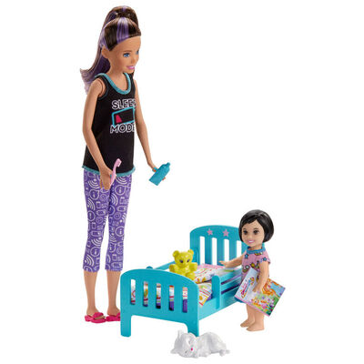 Barbie Skipper Babysitters Inc. Doll and Bed Playset