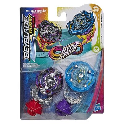 Beyblade Burst Rise Hypersphere Dual Pack - Gargoyle G5/Cosmic Kraken K5
