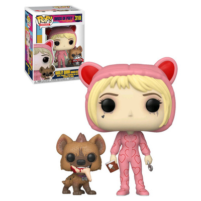 Funko POP DC Birds of Prey Harley Quinn Broken Hearted with Bruce #310 Vinyl Figure