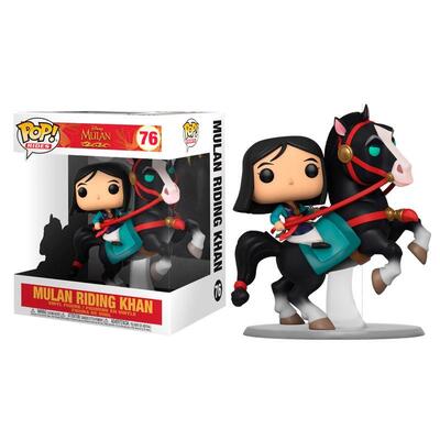 Funko POP Rides Disney Mulan Riding Khan #76