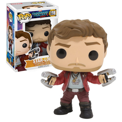 Funko Pop! Guardians of the Galaxy Vol 2 Star Lord #198 Vinyl Figure