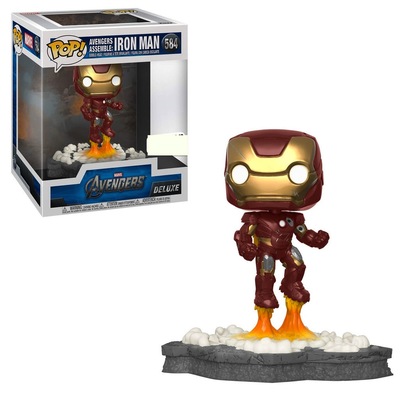 Funko Pop Marvel Avengers Assemble Iron Man Deluxe #584 Vinyl Figure