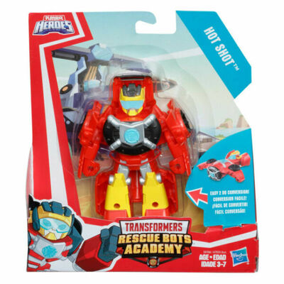 Playskool Heroes Transformers Rescue Bots 12cm Figures - Hot Shot