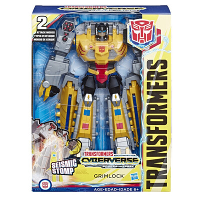 Transformers Cyberverse Power Of The Spark Seismic Stomp Grimlock Ultimate Class 