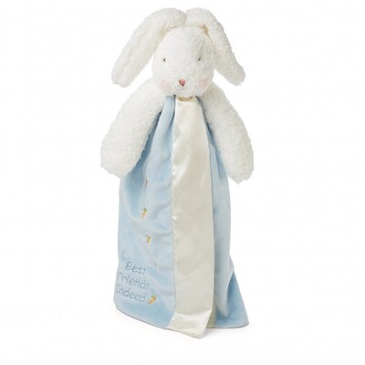 Bunnies By The Bay Bud's Buddy Blanket Comforter Blue 40cm