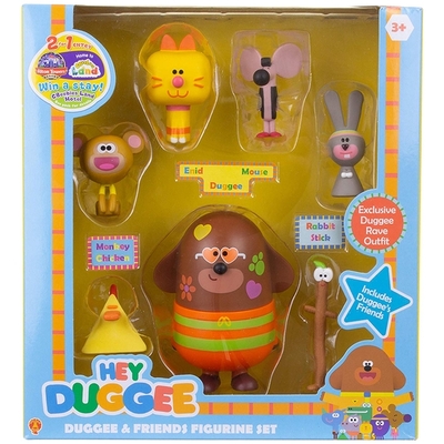 ABC Hey Duggee Duggee & Friends Figurine Set