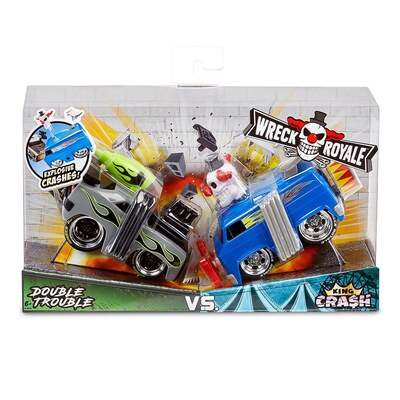 MGA Wreck Royale 2 Pack Double Trouble Vs King Crash