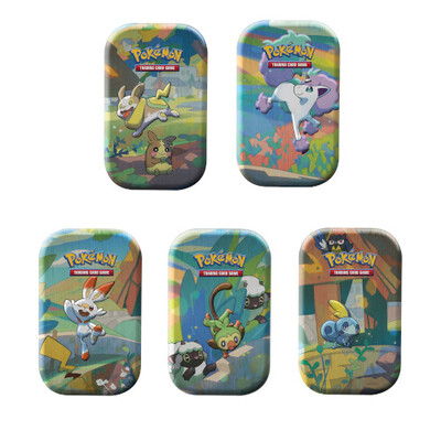 Pokemon TCG: Galar Pals Mini Tin Set of 5