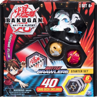 Bakugan Battle Planet Battle Brawlers Starter Set Trading Card Game - Haos Howlkor