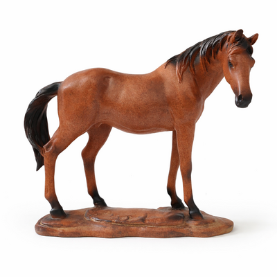 Brown Horse Statue home Ornament decoration (trophy)