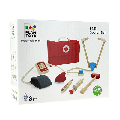 PlanToys Wooden Doctor Set 3451