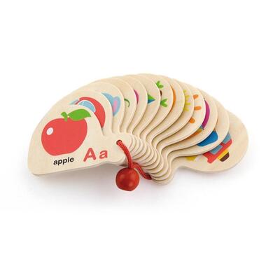 Viga Wooden Pretend Toys - Mini Book Learning Alphabet