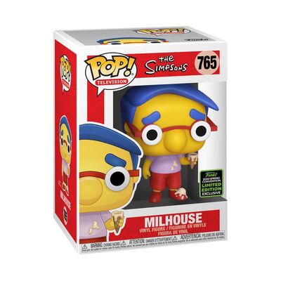 Funko POP The Simpsons Milhouse ECCC 2020 #765 Vinyl Figure