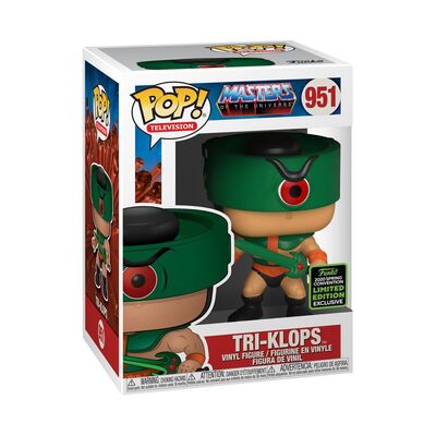 Funko POP Masters of the Universe Tri-Klops ECCC 2020 #951 Vinyl Figure