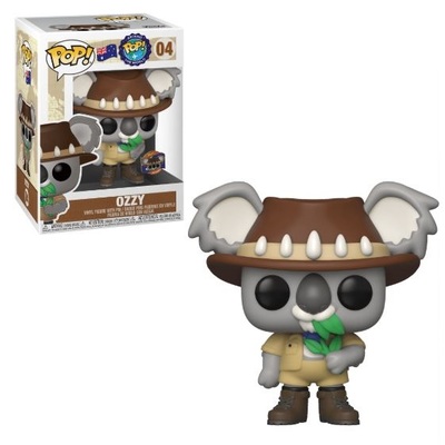 Funko POP Around the World Ozzy Koala (Australia) With Pin #04 Vinyl Figure