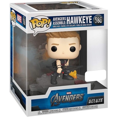 Funko Pop Marvel Avengers Assemble: Hawkeye Deluxe #586 Vinyl Figure