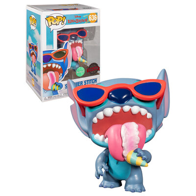 Funko Pop Disney Lilo & Stitch Summer Stitch Scented #636 Vinyl Figure
