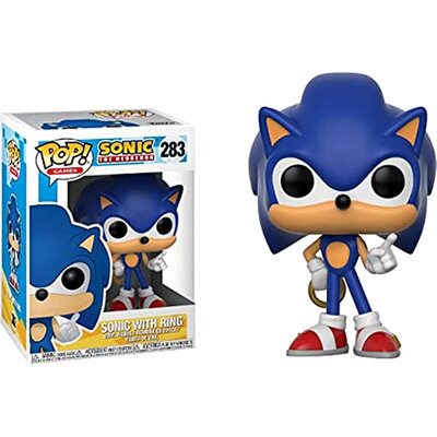 Funko Pop Sonic The Hedgehog Sonic With Ring #283 Vinyl Figure