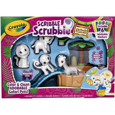 Crayola Scribble Scrubbie Safari Set
