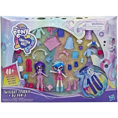 My Little Pony Equestria Girls Fashion Squad Twilight Sparkle and DJ Pon-3