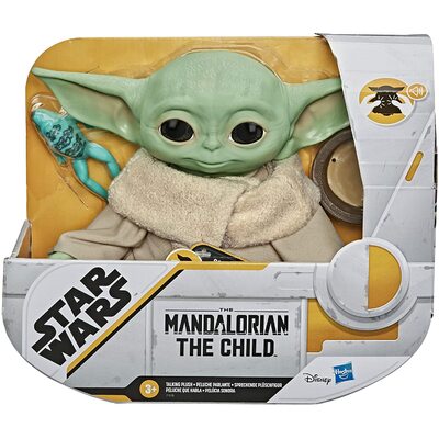 Star Wars The Child The Mandalorian Talking Plush Toy with Accessories 